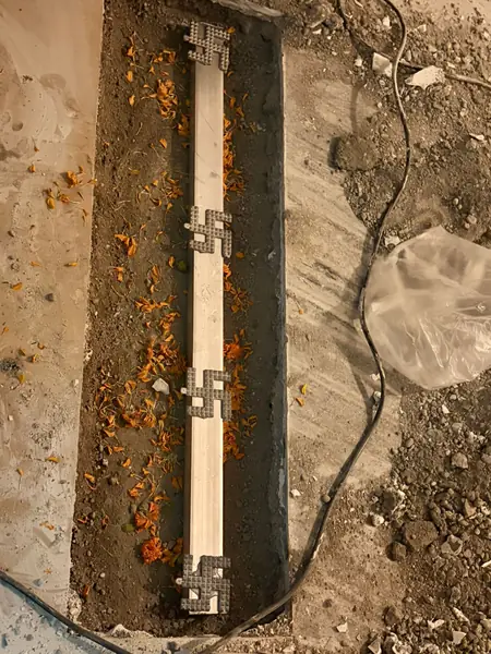 Vastu Beam Crystal Placement