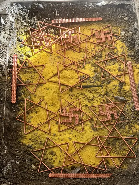 Copper Sacred Geometry Yantras