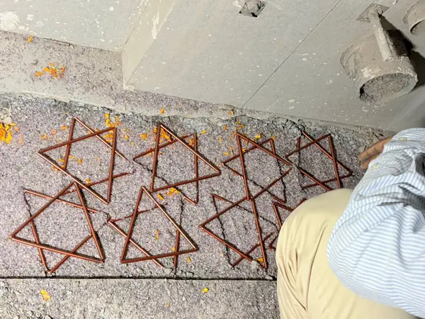 Vastu Floor Energy Grid