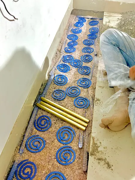 Energy Spiral Coil Installation